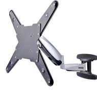 Mbajtëse muri TV StarTech VESA, 23"-55", rregullim i plotë, 30kg, e zezë