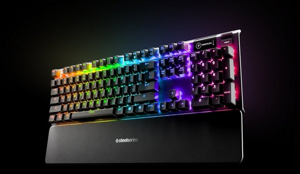 Tastierë SteelSeries Apex 5, RGB, US, e zezë