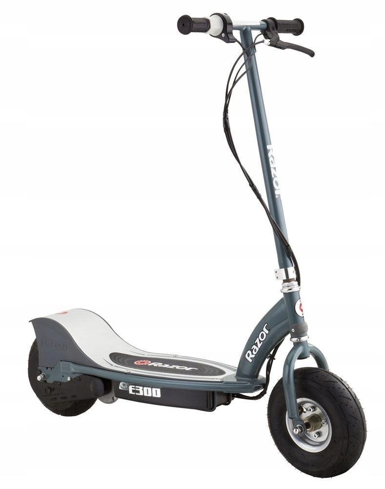 Trotinet elektrik Razor E300, 24V 250W, goma 9", gri mat