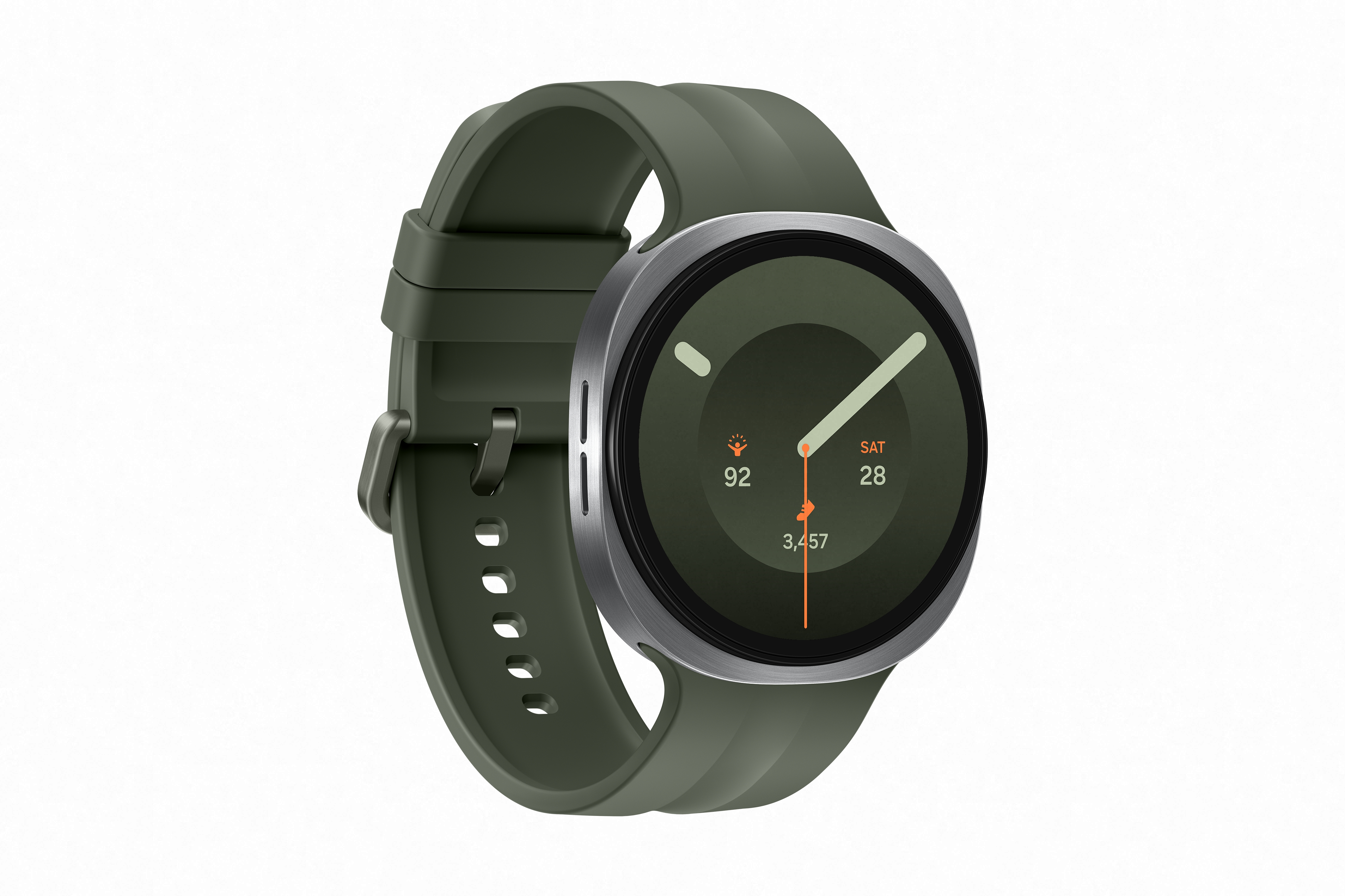Orë e mençur Samsung Galaxy Watch9, 44mm, Bluetooth, e argjendtë