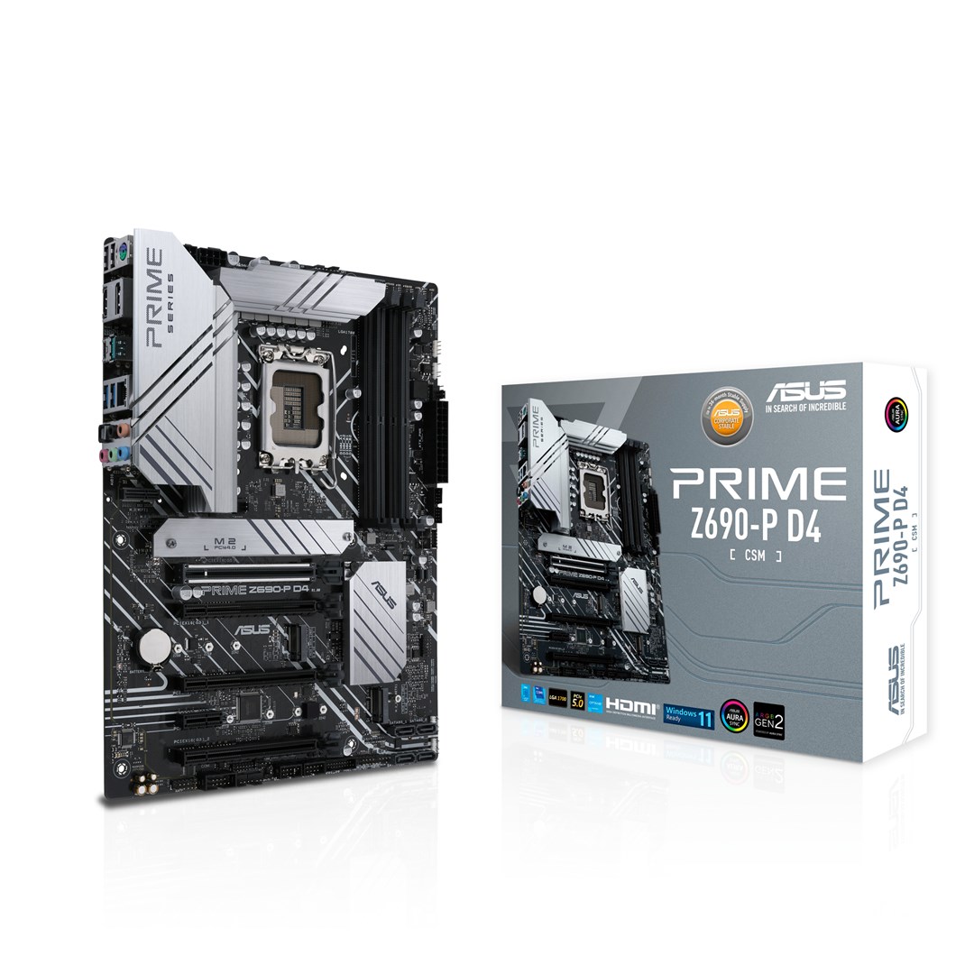 Pllakë amë ASUS PRIME Z690-P D4-CSM Intel Z690 LGA 1700 ATX