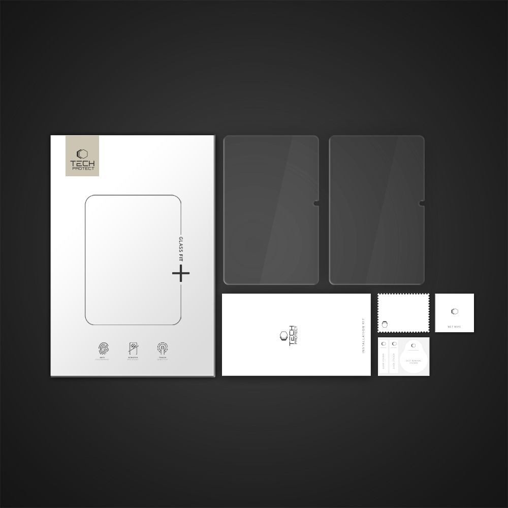 Xham mbrojtës Tech-Protect Glass Fit+, për Xiaomi Redmi Pad 2 SE 11.0, set 2 copë, transparent
