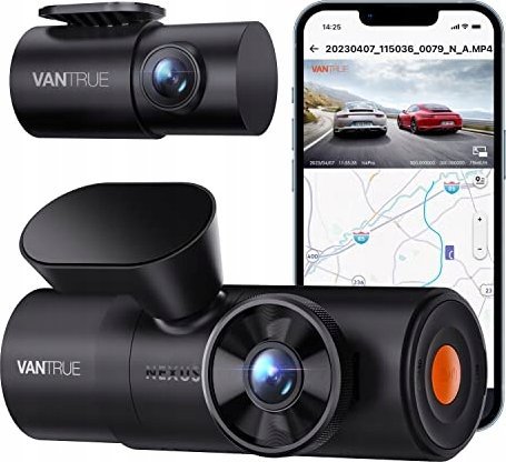 Kamerë sigurie për veturë Vantrue N4 Pro, 3 kanale, 4K, e zezë