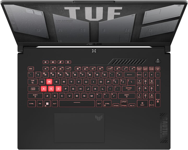 [OUTLET] Laptop ASUS TUF Gaming A17, 17.3", AMD Ryzen 7, 16GB RAM, 1TB SSD, NVIDIA GeForce RTX 4050 6GB GDDR6, i zi