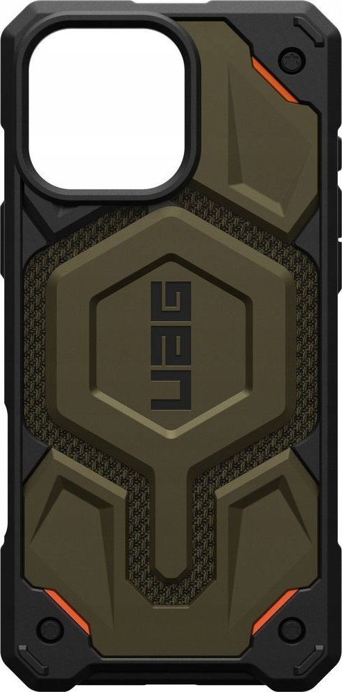 Mbulesë UAG Monarch Pro me MagSafe për iPhone 16 Pro Max, Kevlar, jeshile