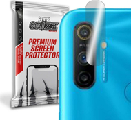 Xham mbrojtës kamerë GrizzGlass për Realme C3, hibrid, set 2 copë, transparent