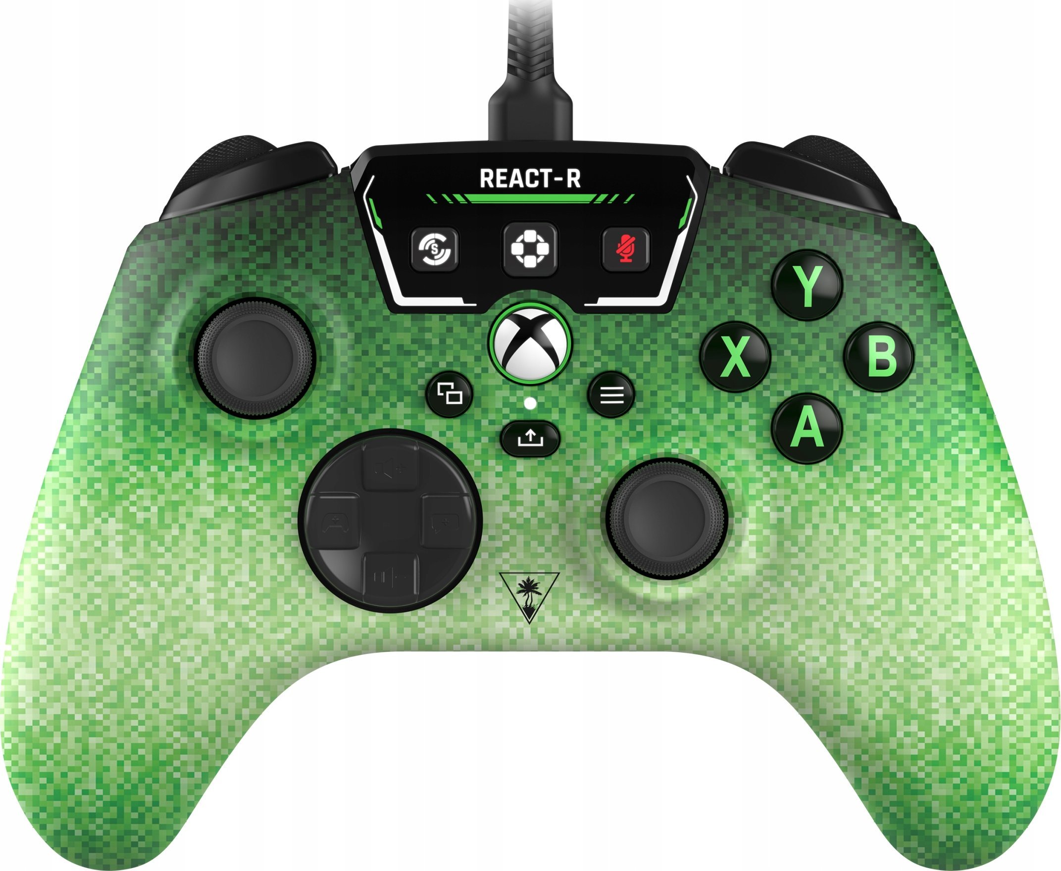 Gamepad Turtle Beach React R Pixel, me kabllo, për Xbox dhe PC, jeshile