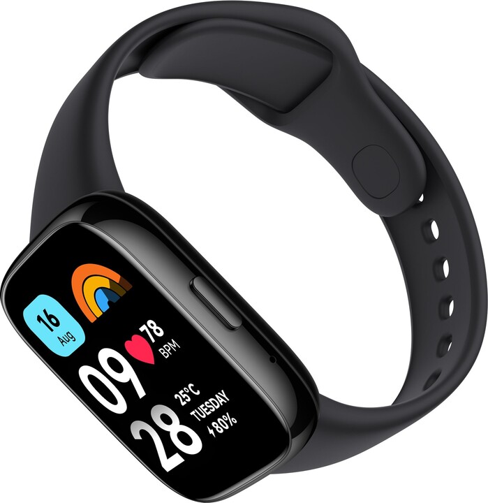 Orë Redmi Watch 3 Active, e zezë
