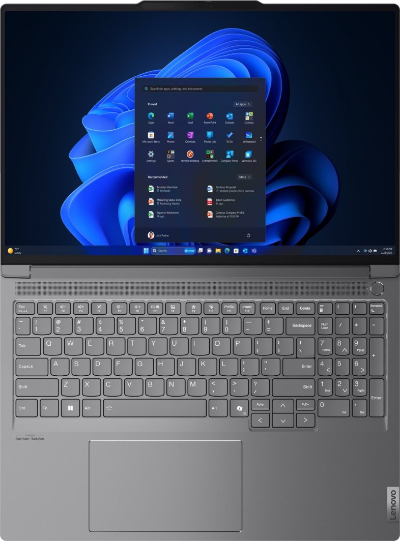 Laptop Lenovo ThinkBook 16p G5 IRX, 16", Intel Core i7-14650HX, 16GB RAM, 512GB SSD, NVIDIA GeForce RTX 4060