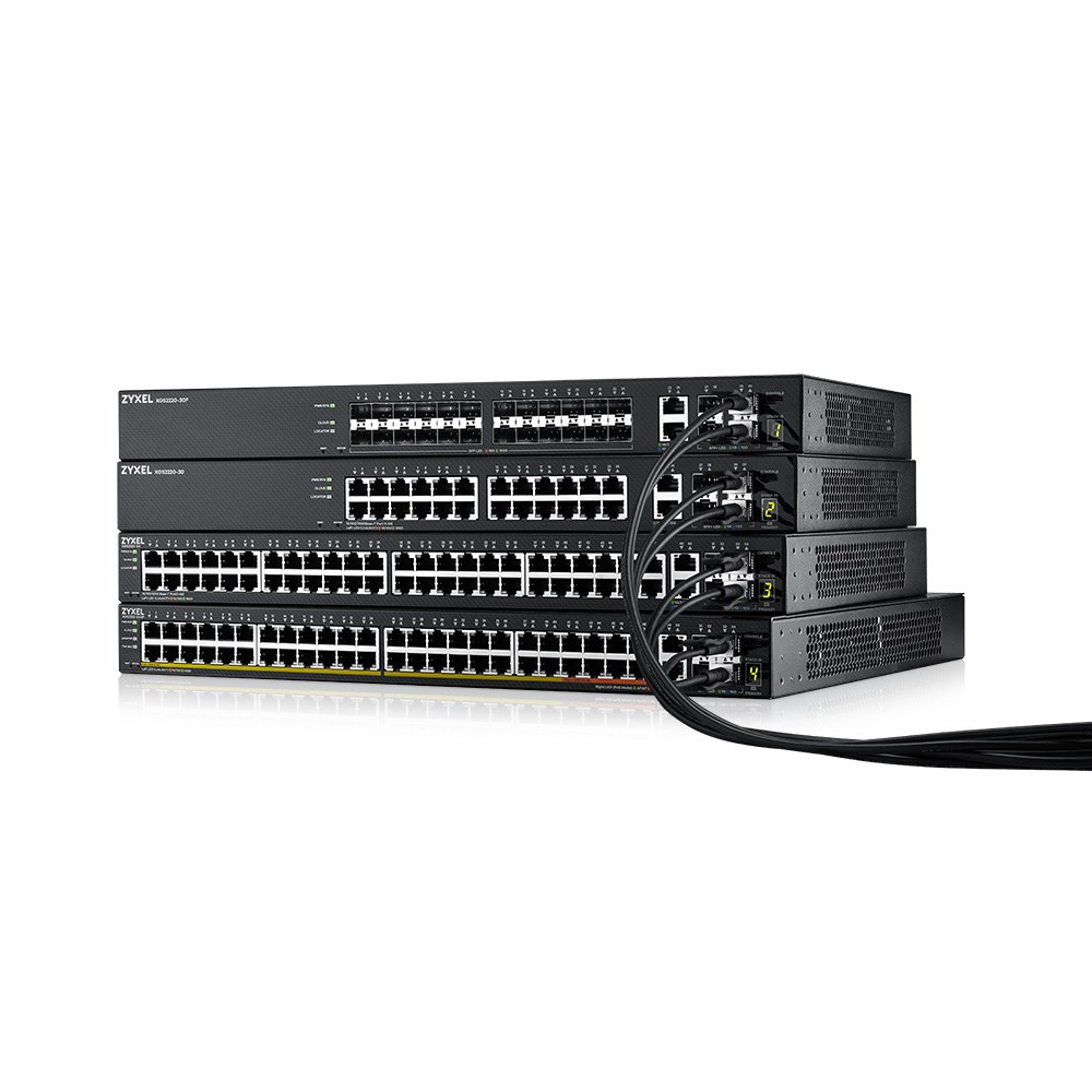 Switch i menaxhuar Zyxel XGS2220-30F, Layer 3, 10G, i zi