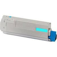 Toner për printer OKI C822, 7300 faqe, cyan
