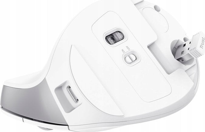 Глушец Trust Bayo, wireless, USB, бело