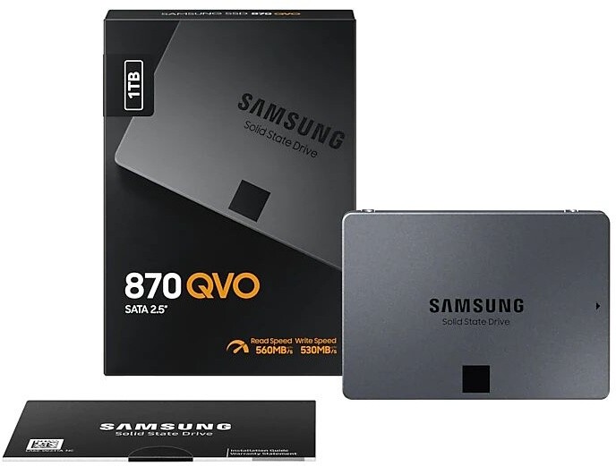 Disk SSD Samsung 870 QVO, 2.5", 1TB