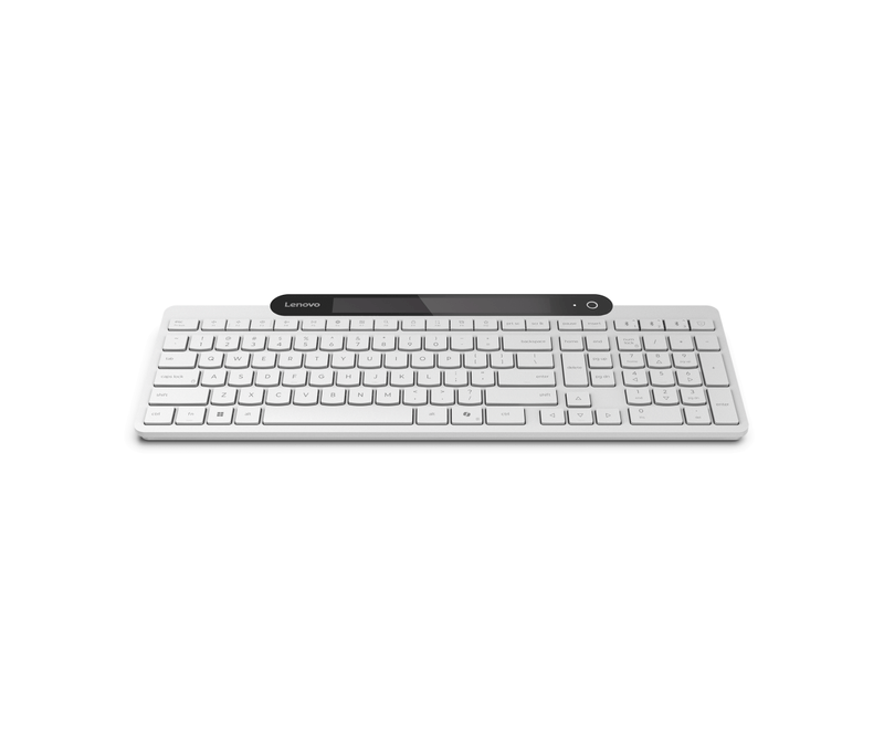 Tastierë Lenovo 800 Self-Charging, Bluetooth, pa tela, e bardhë