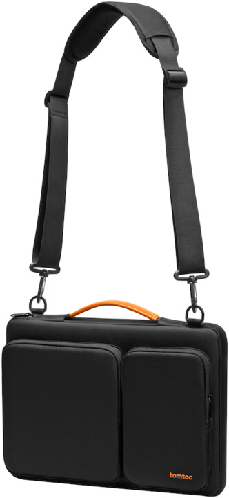 Çantë tomtoc Messenger për MacBook 2019 16", e zezë