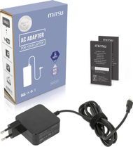 Adapter karikues për laptop Mitsu Power Adapter, USB-C, 45W, i bardhë