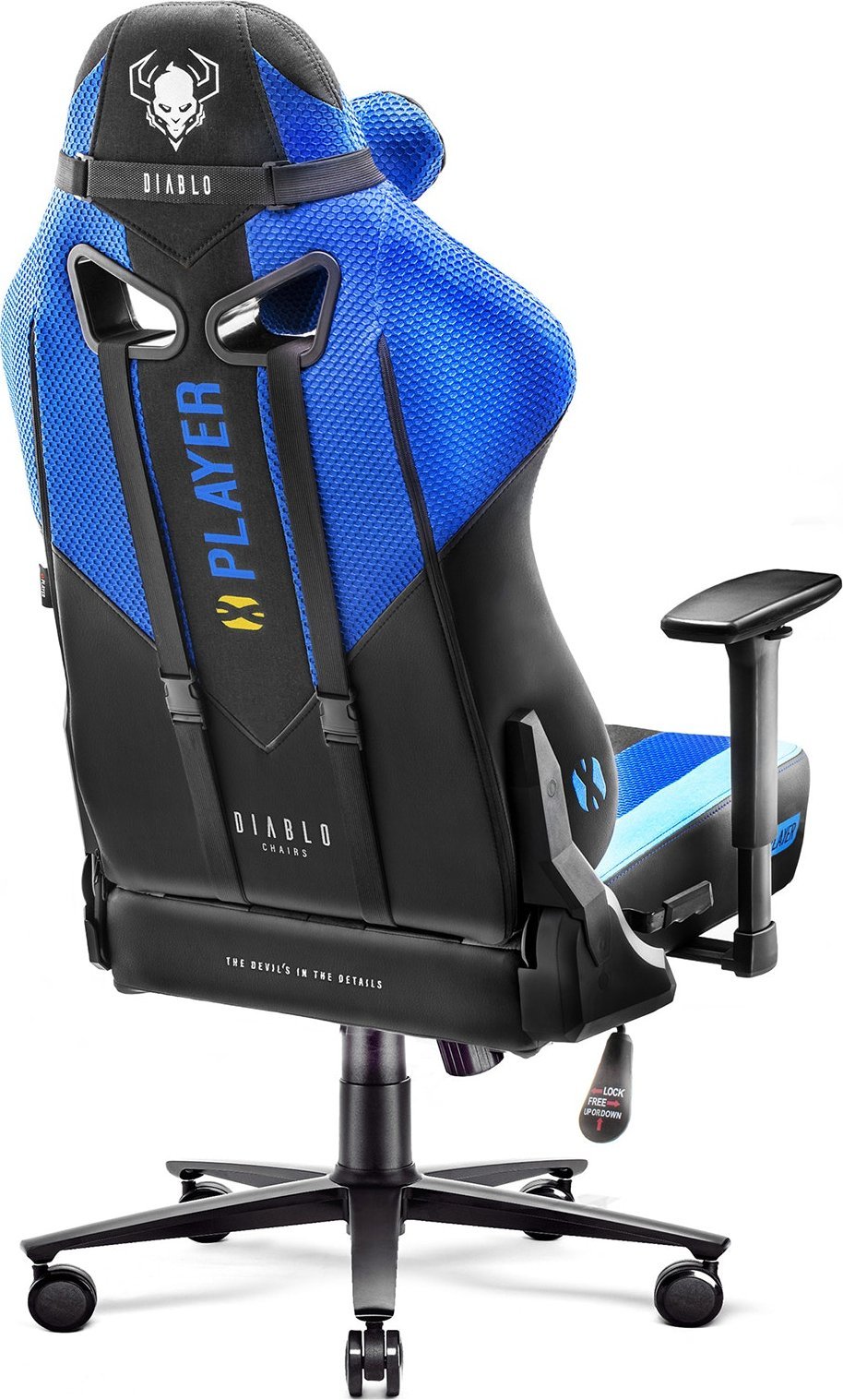 Karrige gaming Diablo X-Player 2.0 Frost, ergonomike, e zezë