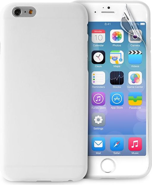 Këllëf telefoni Puro Ultra Slim 0.3, për iPhone 6 6S, silikon, transparent
