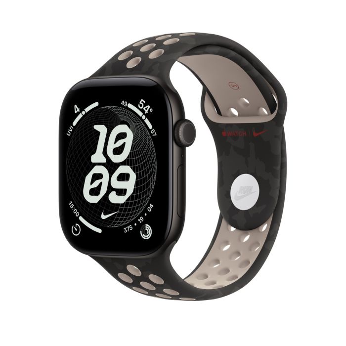 Apple Watch 46mm After Dark Black Nike Sport Band, M/L