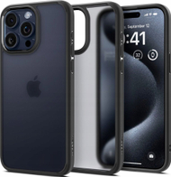 Mbulesë telefoni Spigen Ultra Hybrid për iPhone 16 Pro, rezistente ndaj goditjeve, Frost Black