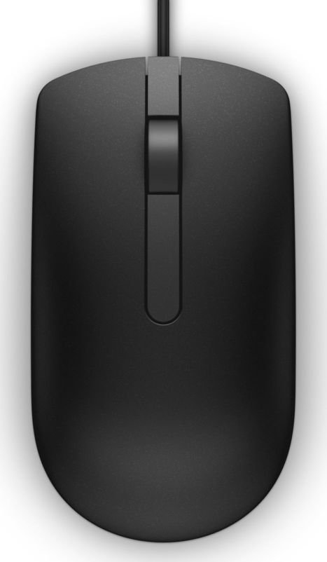 Maus Dell MS116, me kabllo, USB, i zi