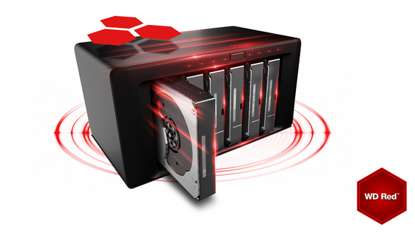 Disk Western Digital Red WD10EFRX, 3.5", 1TB, i kuq