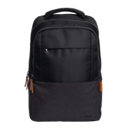 Çantë shpine Trust Lisboa 16", 23L, kundër tronditjeve, e zezë