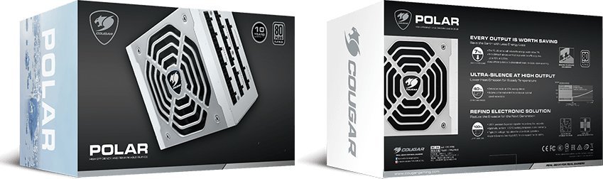 Напојување Cougar Polar 31PL105000P01 ATX, 1050W