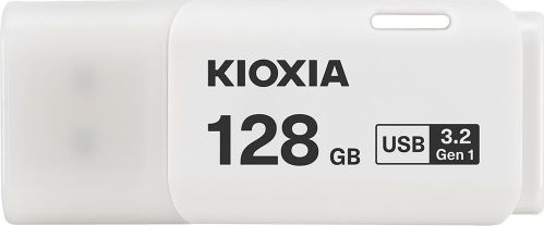 USB Kioxia TransMemory U301, 128GB, USB 3.2, e bardhë
