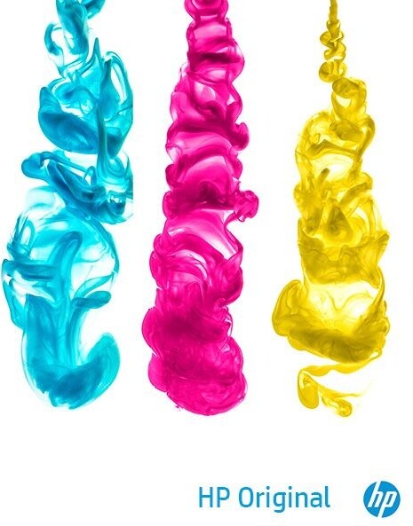 Ngjyrë HP GT52 për HP DeskJet GT, e kaltërt (cyan)