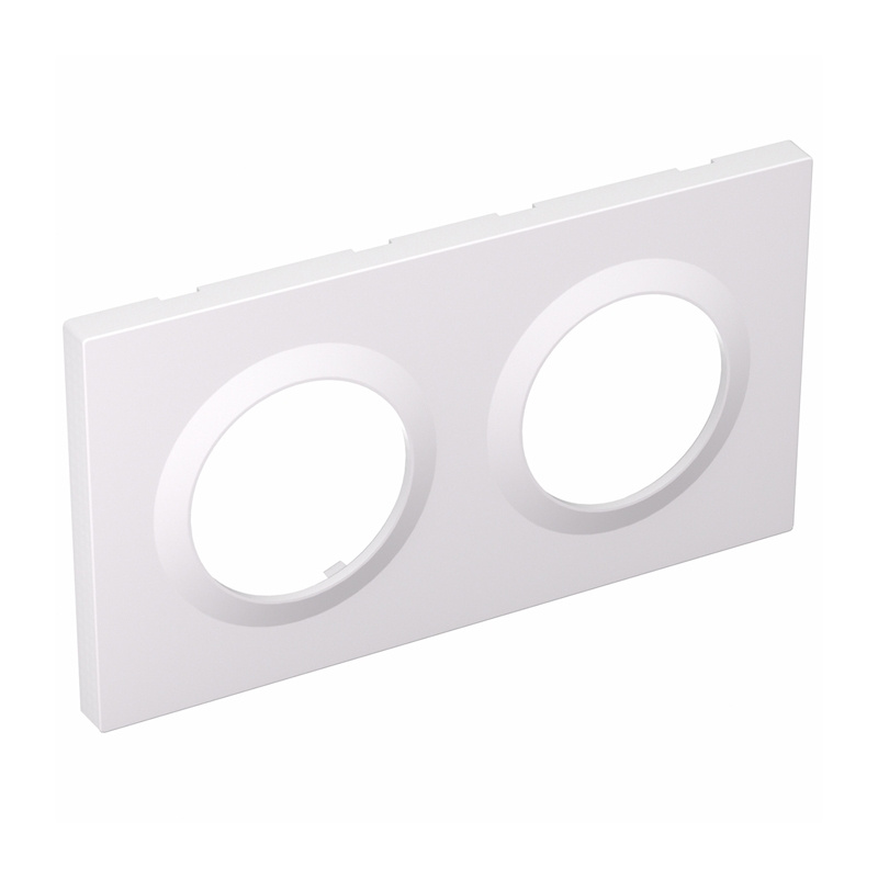 Kornizë muri për çelës SONOFF Orb EF2G EF3G, 2 3 module, e bardhë
