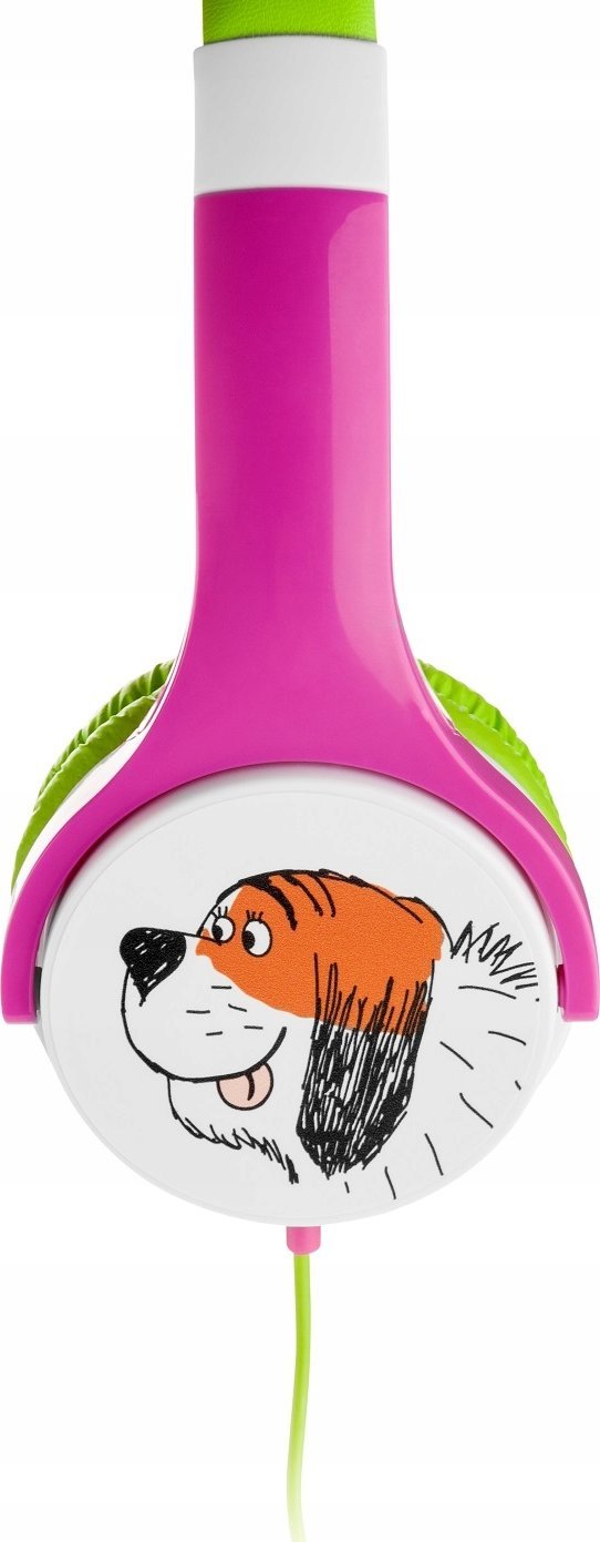 Kufje për fëmijë GoGEN MAXIPES MAXISLECHYG, me kabllo 3.5mm, kufizim volum 90 dB, shumëngjyrëshe