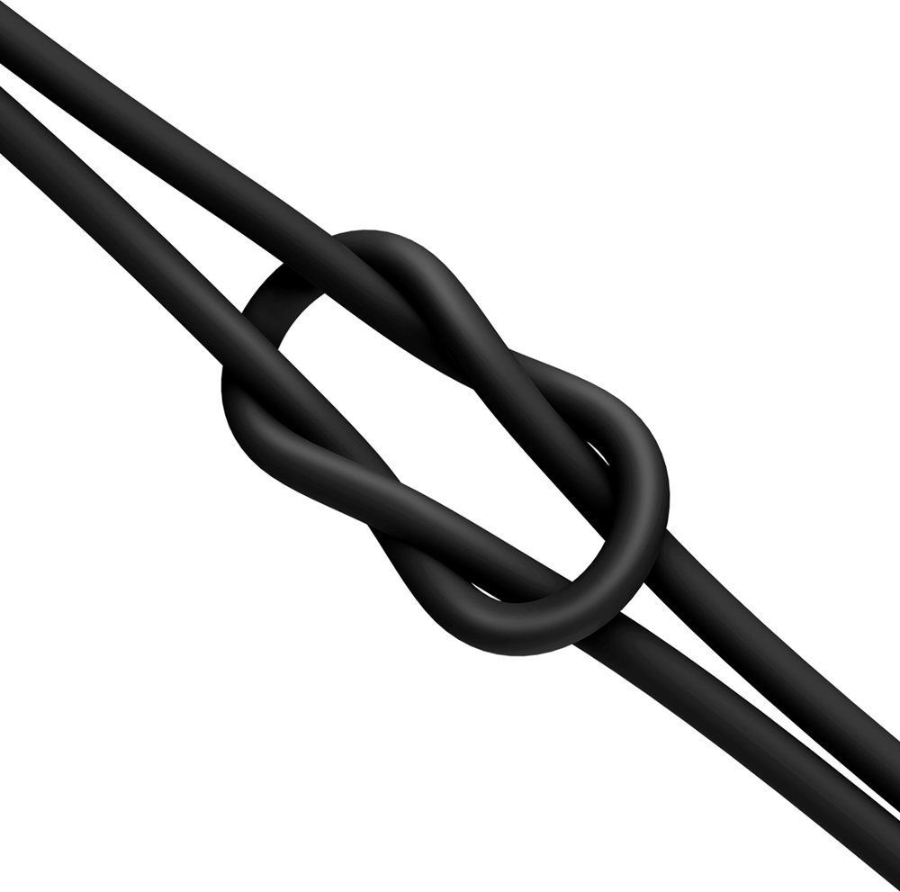 Kabllo USB Baseus CATYS-A01, USB-A në USB-C, 2 m, e zezë