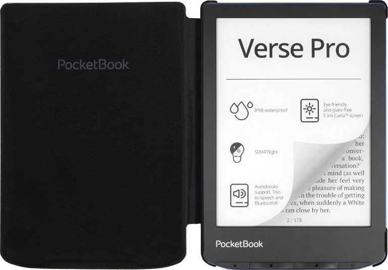 Kopertinë PocketBook Shell Cover, 6", për Verse dhe Verse Pro, e zezë