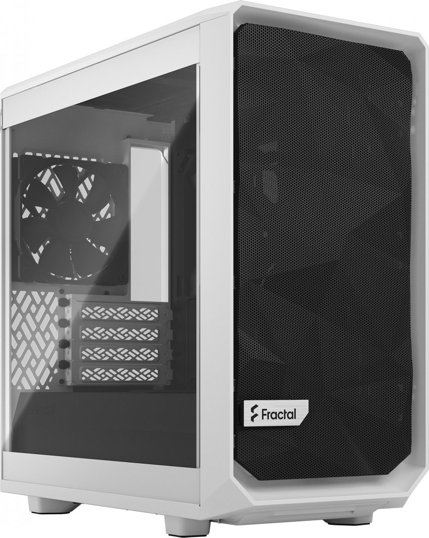 Kasë Fractal Design Meshify 2 Mini, e bardhë, Mini Tower