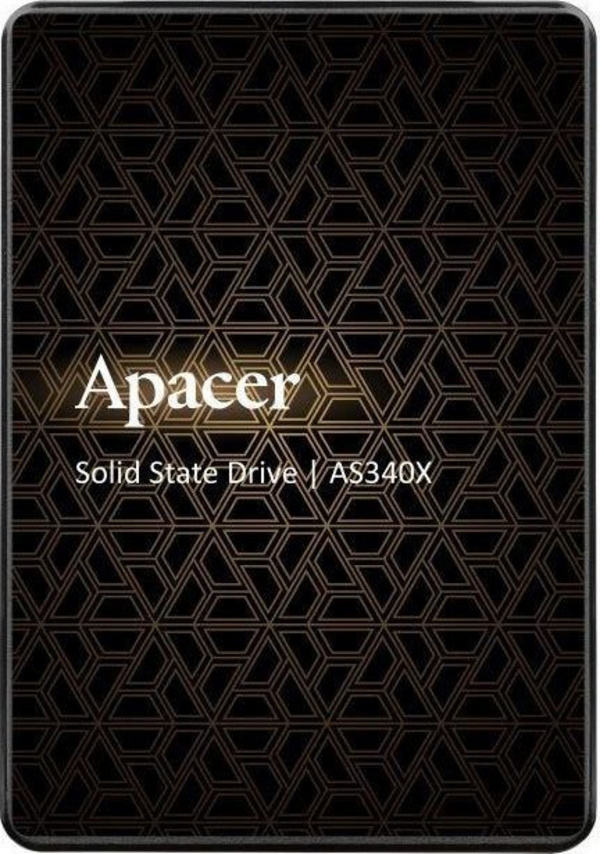 Disk SSD Apacer AS340X (AP240GAS340XC-1), 2.5", 240GB, SATA III, i zi