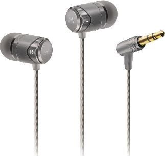 Kufje in ear SoundMagic E11, driver 10mm, hi res audio, argjendi