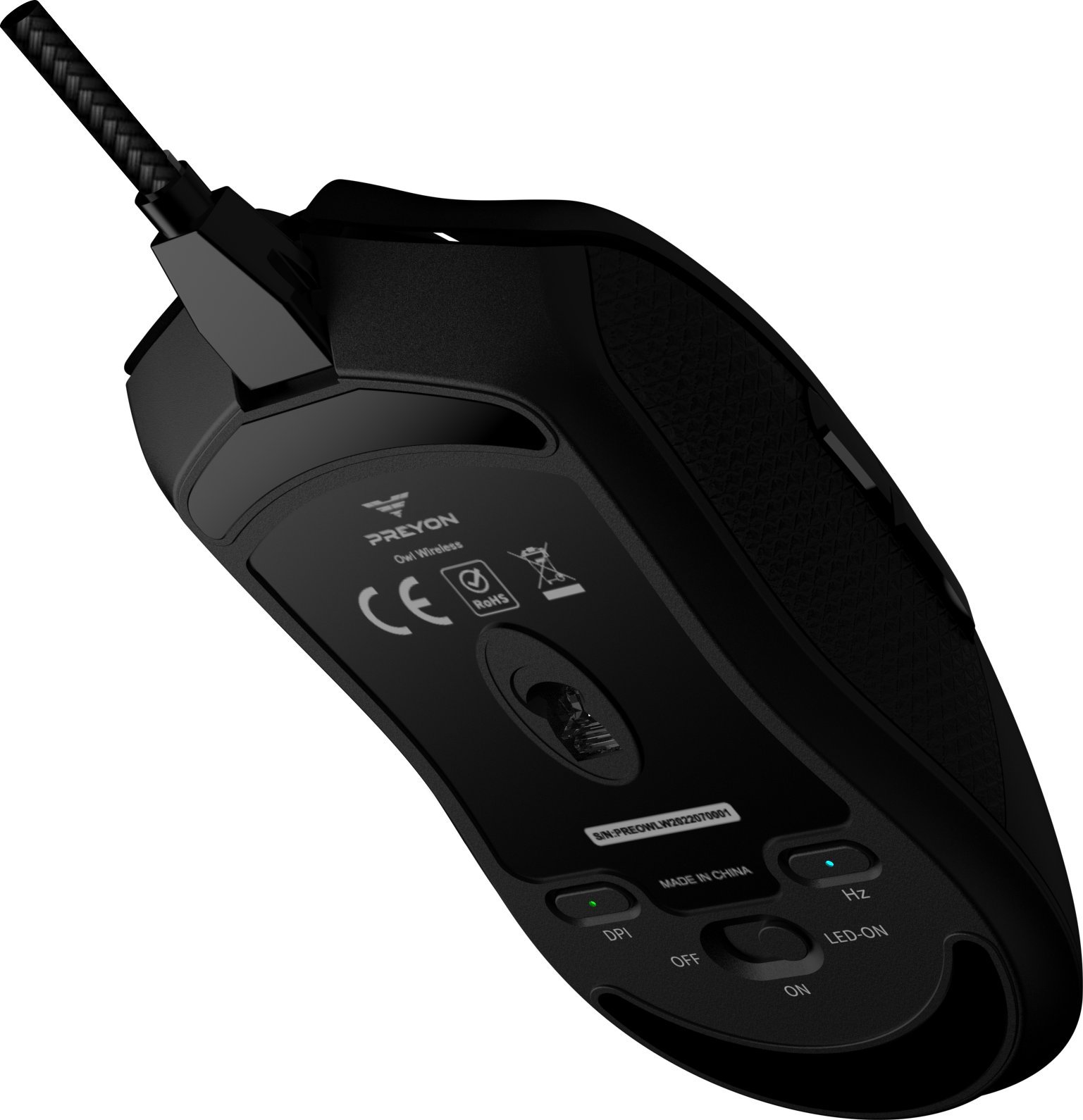 Maus Preyon Owl Wireless, i zi