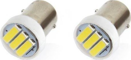 Llambë AMiO Led Standard, BA9s, 3xSMD 7020, 12V, 2 copë, të bardha