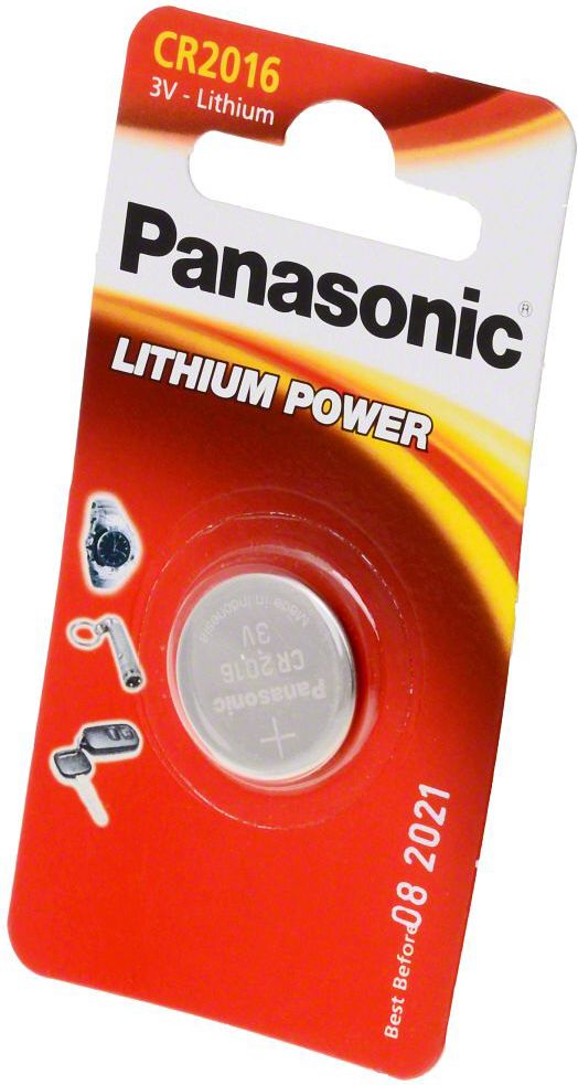 Bateri Litiumi Panasonic CR2016, 90mAh, 1 copë