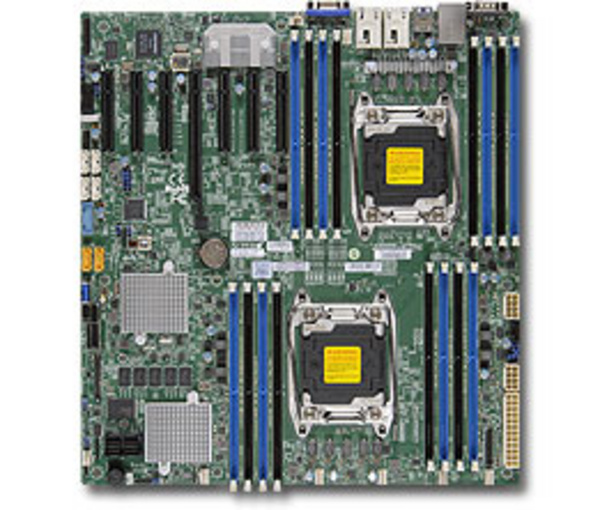 Pllakë amë Supermicro X10DRH-C Intel C612 LGA 2011 (Socket R) Extended ATX