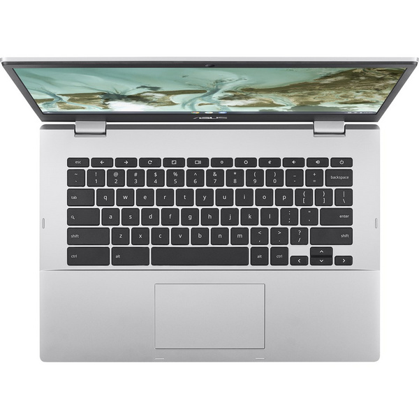 Laptop Asus Chromebook CX1, 14", 4 GB RAM, 64 GB SSD, Intel Celeron N3350, Intel HD Graphics 500, i argjendtë