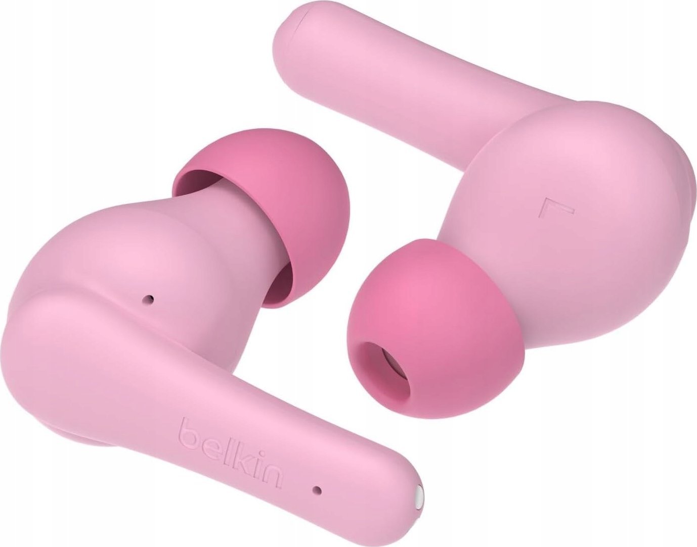 Kufje wireless Belkin SoundForm Nano 2, in ear, Bluetooth, rozë
