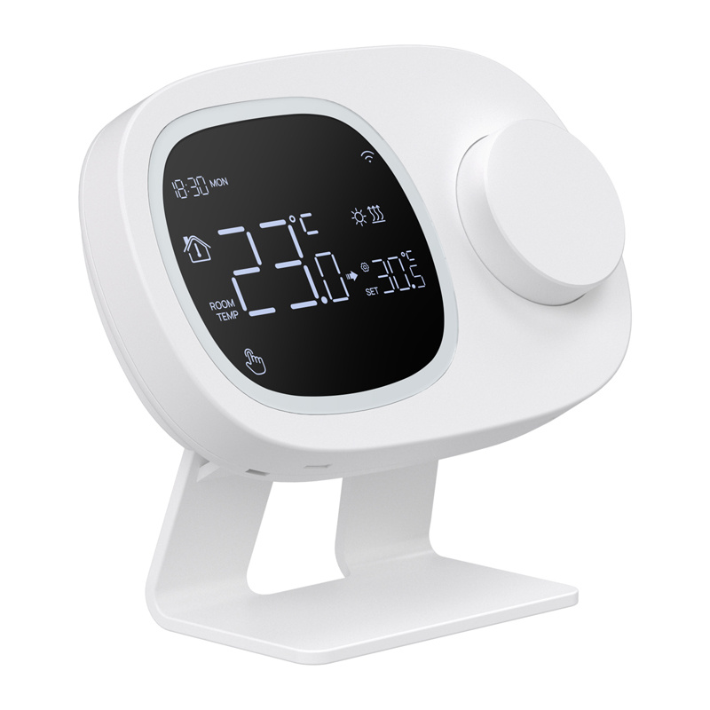 Termostat smart Avatto WT598-1T1, WiFi, ekran digjital, i bardhë