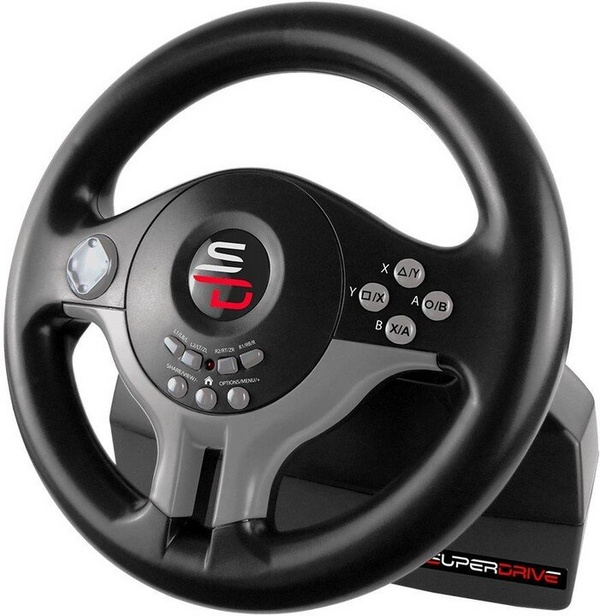 [OUTLET] Set timon dhe pedale Superdrive SV200 (PC, PS4, XONE, SWITCH)