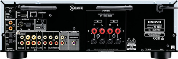 Radio Onkyo TX-8250, e argjendtë
