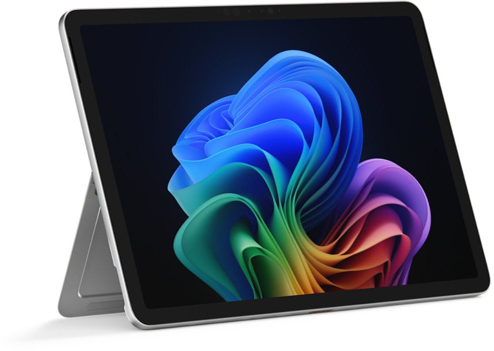 Tablet Microsoft Surface Pro Copilot Plus PC for Business, 12", Snapdragon X Plus, platini