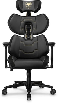 Karrige gaming Cougar Terminator Elite, ergonomike, me krahë të rregullueshëm, e artë