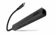 HUB USB C Newell Universal 6 in 1, HDMI 4K 60Hz, Power Delivery 100W, grafit