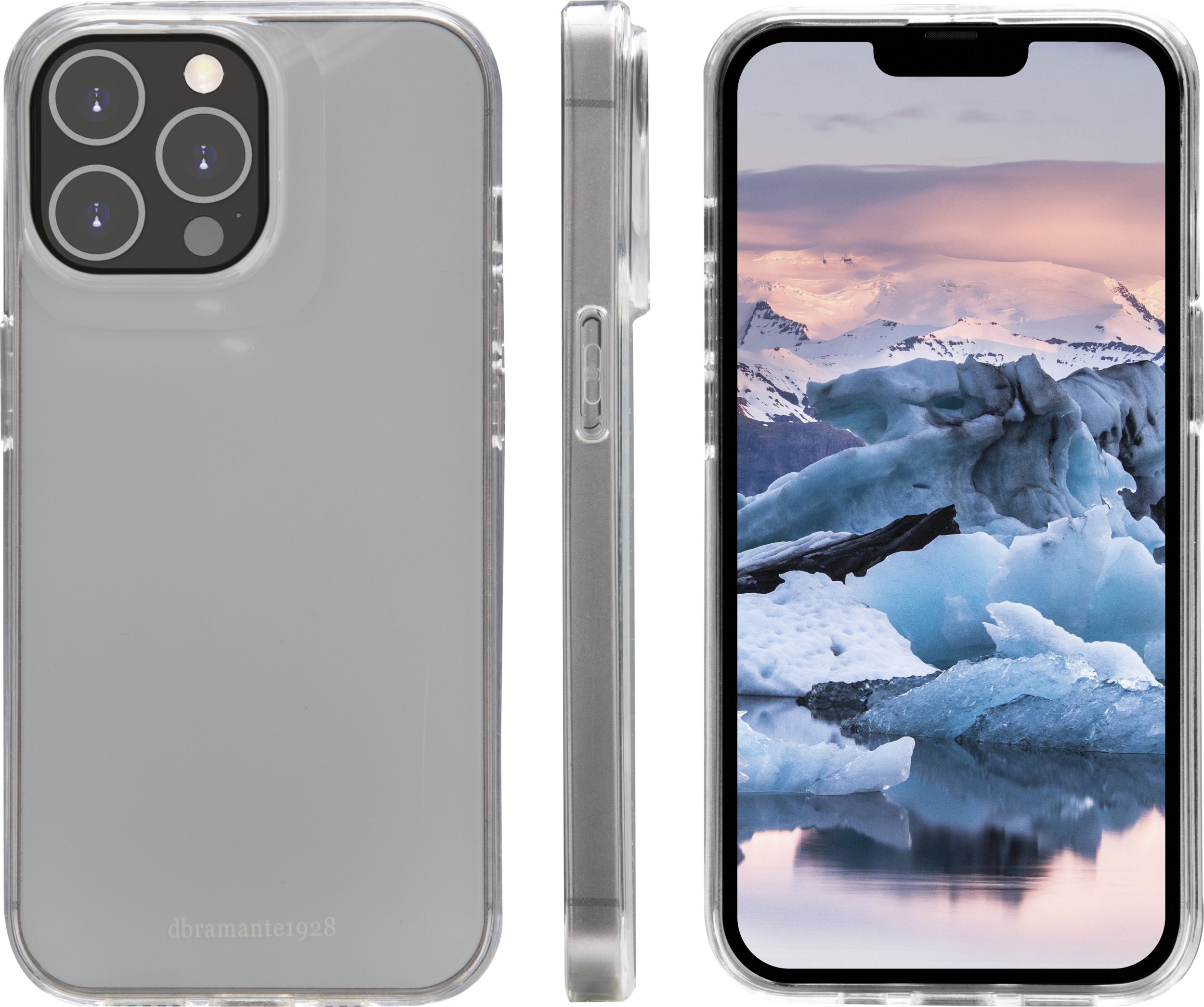 Kapak telefoni Dbramante1928 Nuuk, plastikë, me shkëlqim, transparent